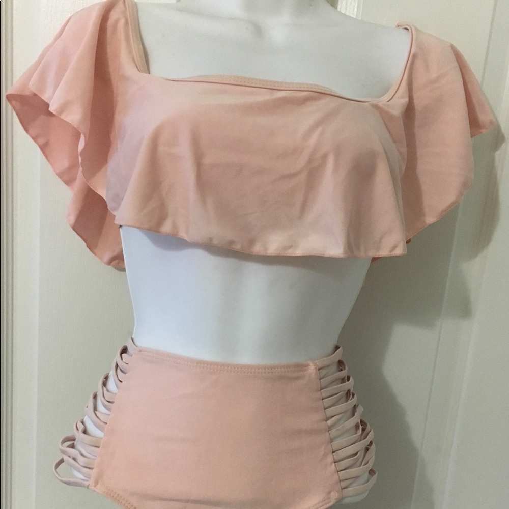 Two piece bathing suit